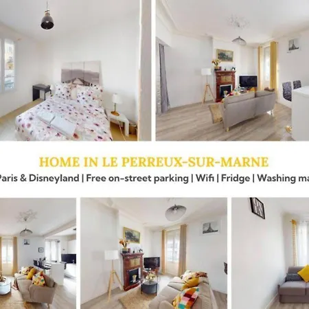 Cozy In With Parisian Charm & Disneyland Fun Apartamento Le Perreux-Sur-Marne